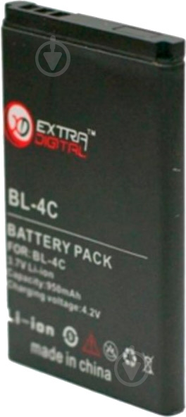 Акумулятор EXTRADIGITAL Nokia BL-4C 950 мА/г (BMN6267) - фото 2