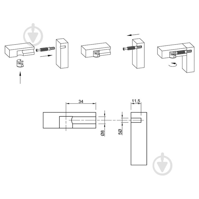 Дюбель под Mfix 86495 Muller - фото 3