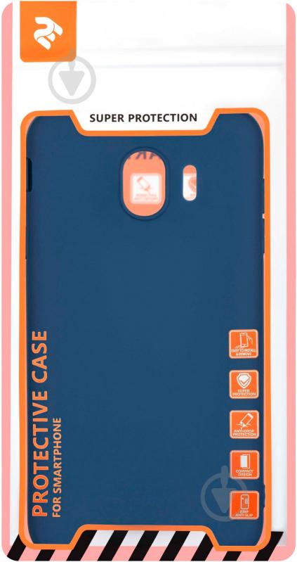 Чехол 2E Basic Soft touch для Samsung Galaxy J4 2018/J400 navy (2E-G-J4-18-NKST-NV) - фото 3