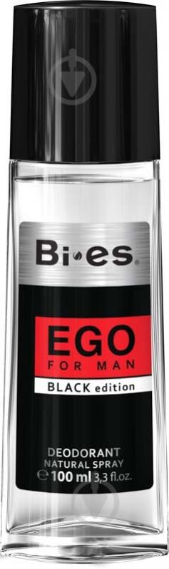 Дезодорант парфюмированный для мужчин Bi-es Ego black 75 мл - фото 1