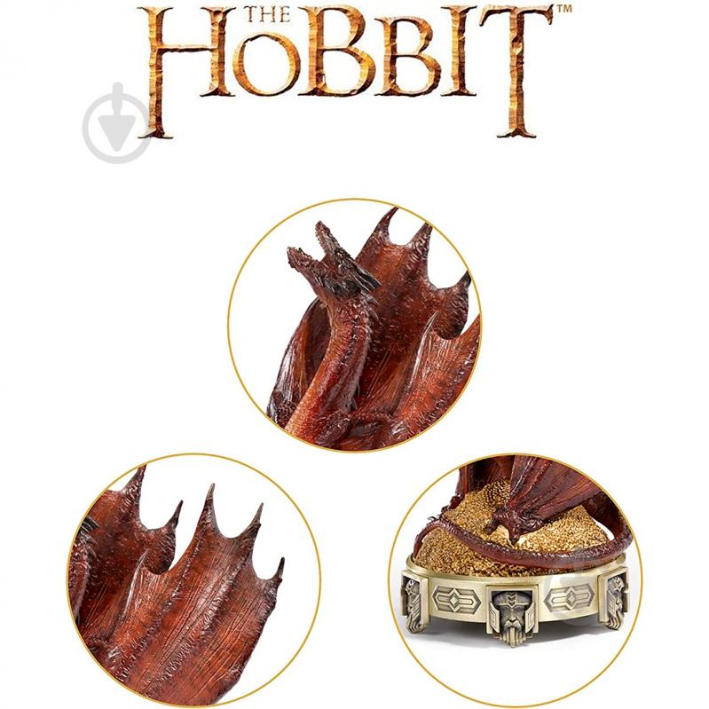 Фигурка Noble Collection HOBBIT Smaug Incense Burner с эффектом дыма (NN7526) - фото 6