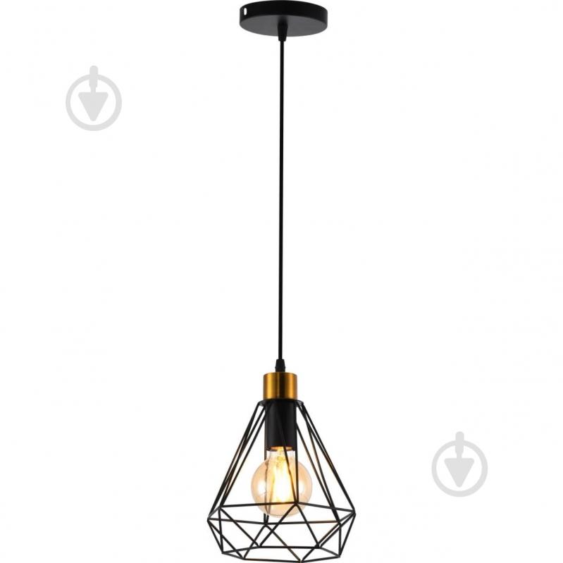 Подвес ELIOS Home 1x10 Вт /E27 черный DL1419 - фото 1 Подвес ELIOS Home 1x10 Вт /E27 черный DL1419 - фото 1