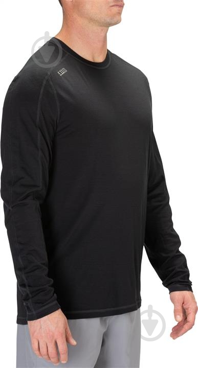 Термореглан 5.11 Range Ready Merino Wool Long Sleeve 2XL Black - фото 2