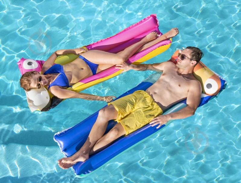 Матрас надувной Bestway Тропическая птица 183х76 см в ассортименте - фото 7