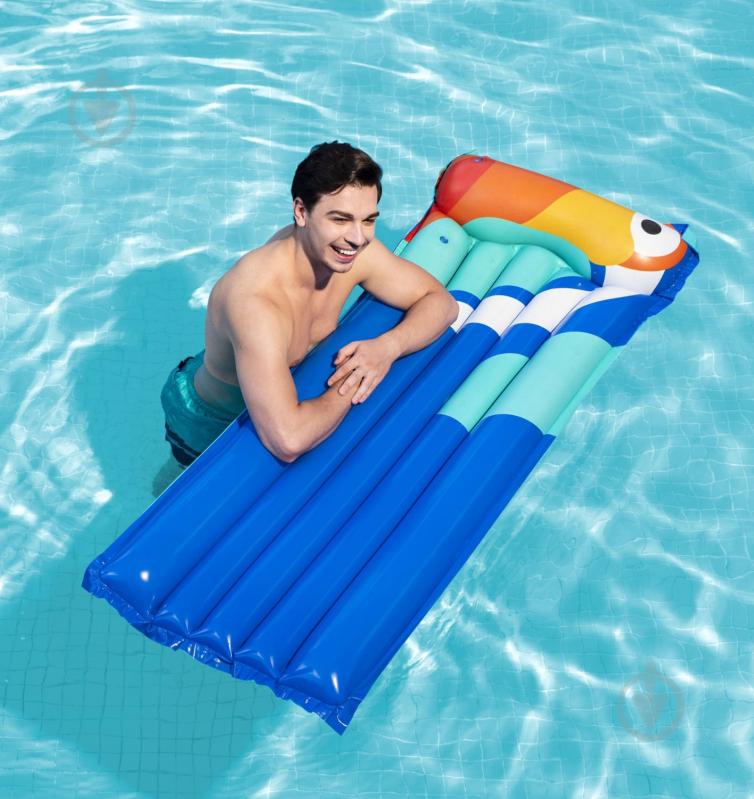 Матрас надувной Bestway Тропическая птица 183х76 см в ассортименте - фото 8