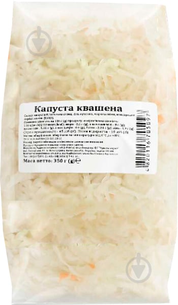 Капуста Чудова марка квашена 350 г 4820116705097 - фото 1