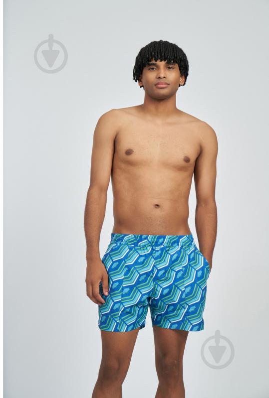 Шорти Umbro PRINTED SWIM SHORT 66396U-MAY р. S зелений - фото 2