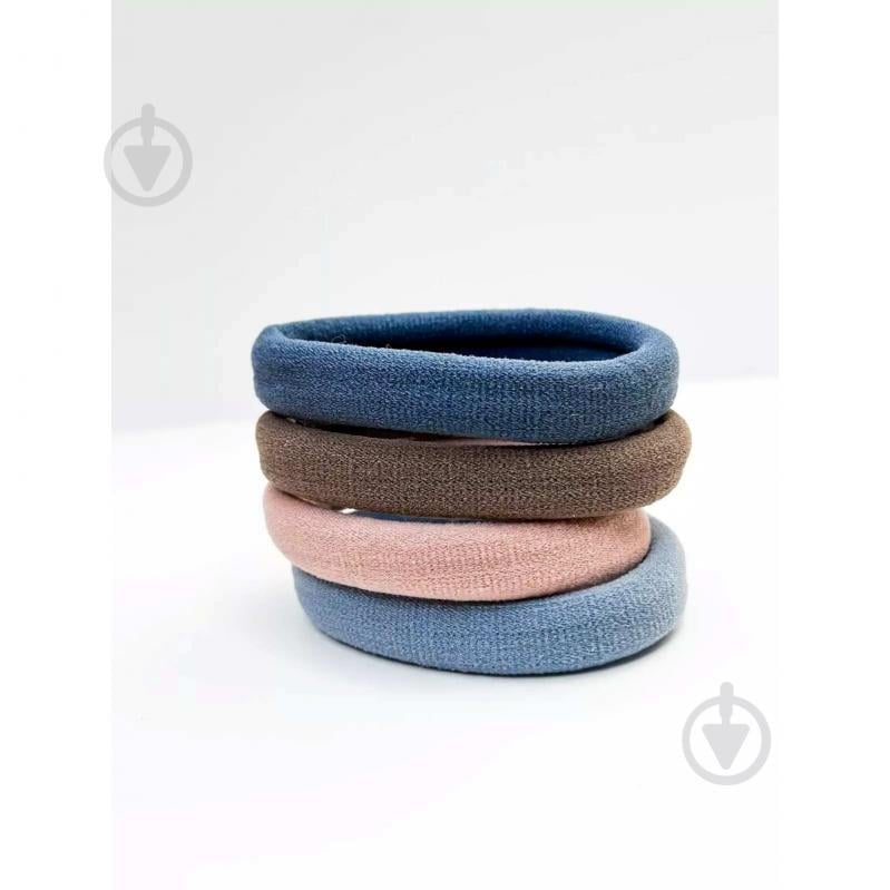 Набор резинок MISO accessory текстиль (N009) 4 шт. - фото 1