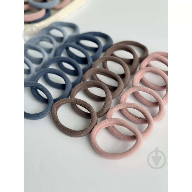 Набор резинок MISO accessory текстиль (N009) 4 шт. - фото 3