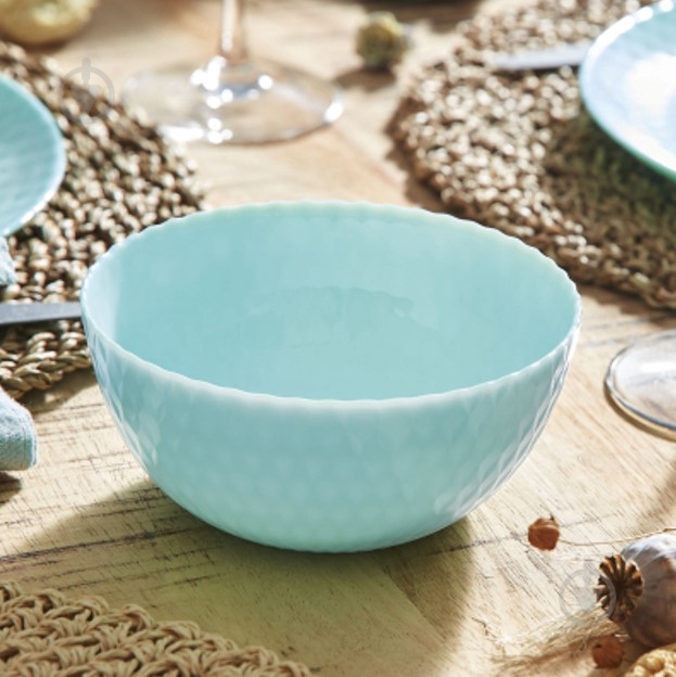 Салатник Luminarc PAMPILLE LIGHT TURQUOISE 13 см - фото 5