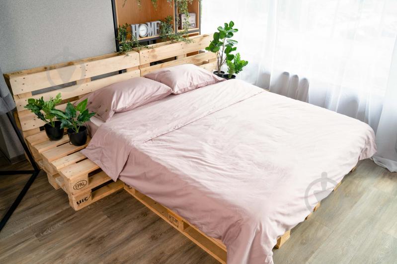 Простирадло на резинці Mix&Match ART1620FSP 160x200 см пудра Ardesto - фото 7 Простирадло на резинці Mix&Match ART1620FSP 160x200 см пудра Ardesto - фото 7