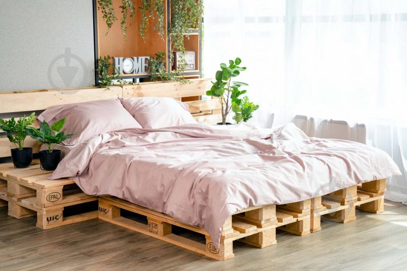 Простирадло на резинці Mix&Match ART1620FSP 160x200 см пудра Ardesto - фото 8 Простирадло на резинці Mix&Match ART1620FSP 160x200 см пудра Ardesto - фото 8