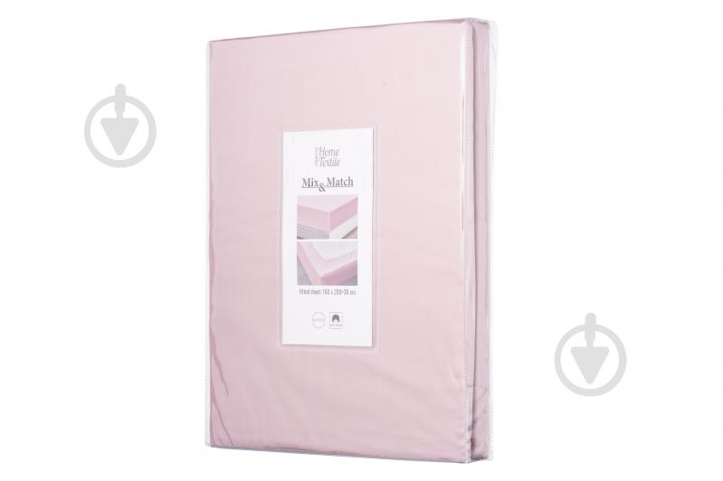 Простирадло на резинці Mix&Match ART1620FSP 160x200 см пудра Ardesto - фото 4 Простирадло на резинці Mix&Match ART1620FSP 160x200 см пудра Ardesto - фото 4