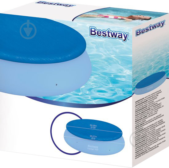 Тент для бассейна Bestway 457 см 58035 - фото 3