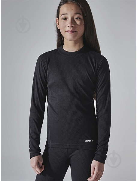 Комплект термобелья Craft CORE DRY BASELAYER SET JR 1909713-999000 черный - фото 2