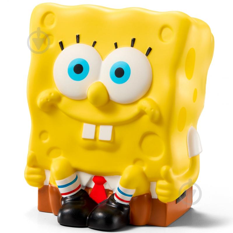 Игрушка-антистресс Noble Collection SPONGEBOB SQUAREPANTS - Pufflums сквиш (Губка Боб) 18,5 см (NN8464) - фото 3