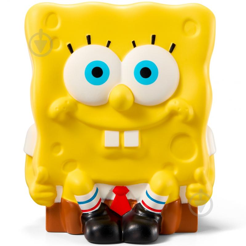 Игрушка-антистресс Noble Collection SPONGEBOB SQUAREPANTS - Pufflums сквиш (Губка Боб) 18,5 см (NN8464) - фото 1