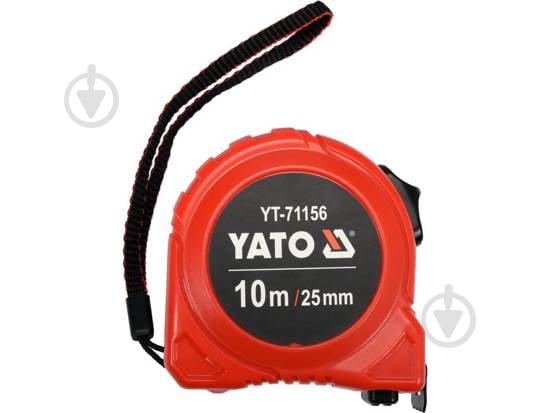 Рулетка YATO YT-71156 10  м x 25  мм - фото 1