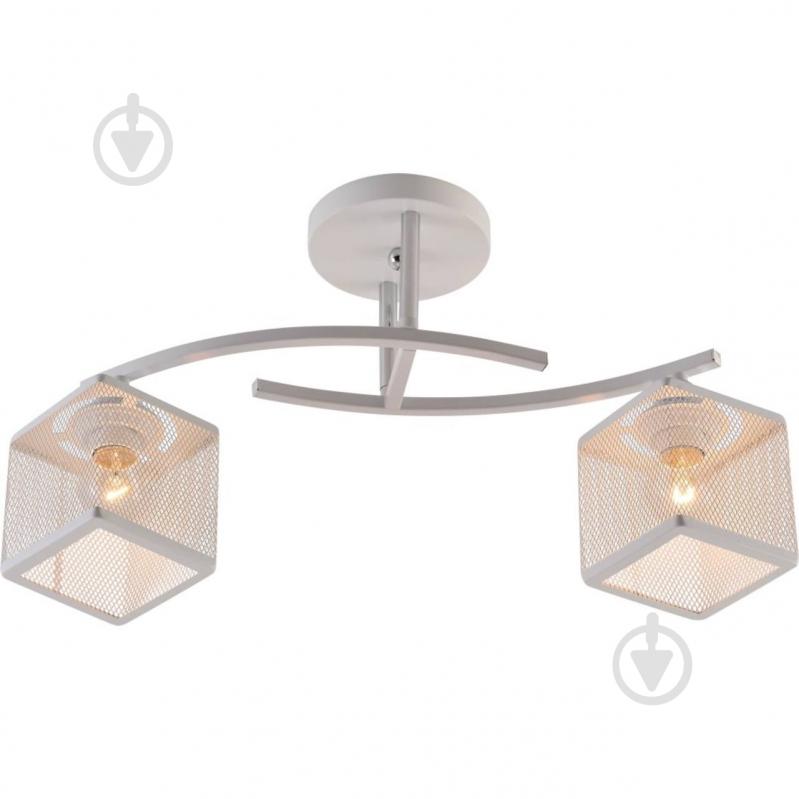 Люстра ELIOS Lustre 2x10 Вт E27 белый DL1331 - фото 1 Люстра ELIOS Lustre 2x10 Вт E27 белый DL1331 - фото 1