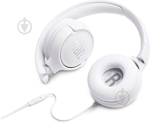 Навушники JBL T500 white (JBLT500WHT) - фото 4