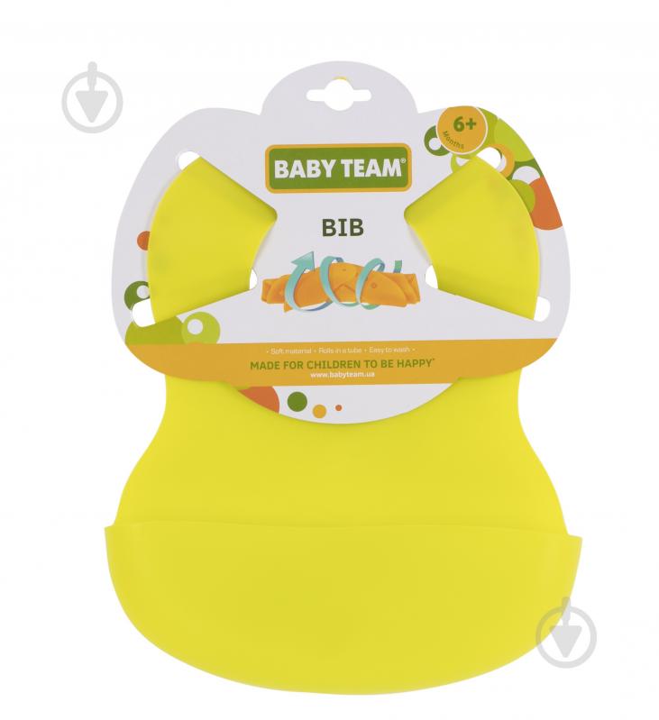 Нагрудник детский Baby Team в ассортименте 6500 - фото 2