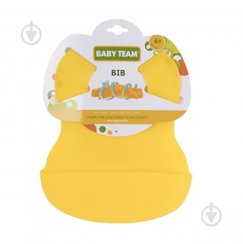 Нагрудник детский Baby Team в ассортименте 6500 - фото 1