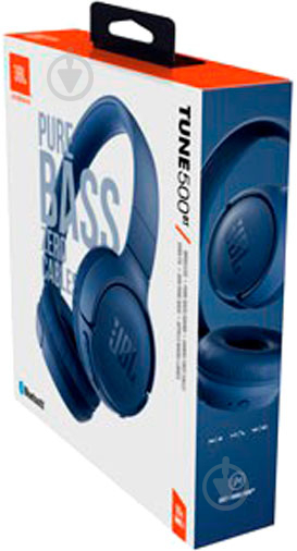 Наушники JBL T500 BT blue (JBLT500BTBLU) - фото 10