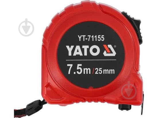 Рулетка YATO YT-71155 7,5  м x 25  мм - фото 1