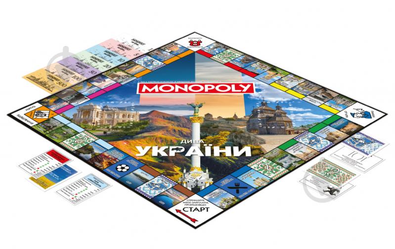 Игра настольная ROZUM Монополия: Чудеса Украины R065UA - фото 3