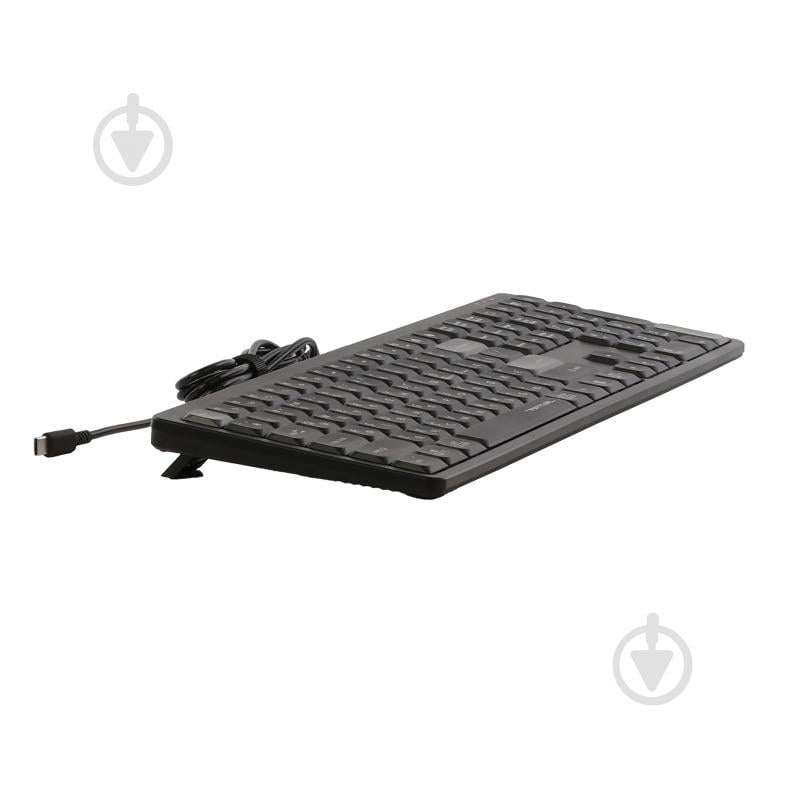 Клавіатура A4Tech (FX55 (Black)) з ножичним перемикачем black - фото 3 Клавіатура A4Tech (FX55 (Black)) з ножичним перемикачем black - фото 3