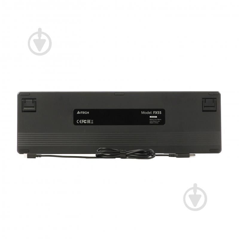 Клавіатура A4Tech (FX55 (Black)) з ножичним перемикачем black - фото 6 Клавіатура A4Tech (FX55 (Black)) з ножичним перемикачем black - фото 6