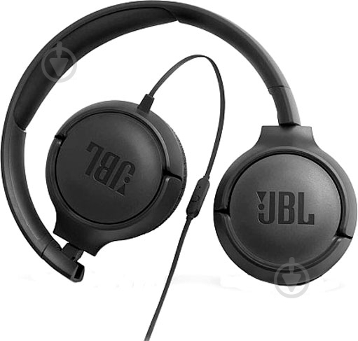 Наушники JBL T500 black (JBLT500BLK) - фото 5