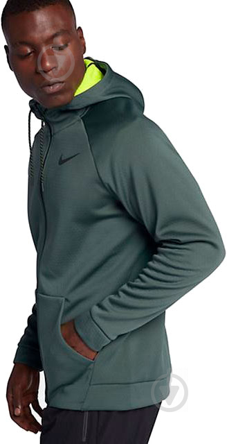 Куртка мужская зимняя Nike M NK THRMA SPHR JKT HD FZ 860511-372 р.L зеленая - фото 2