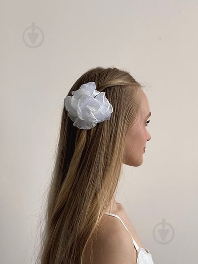 Заколка для волосся MISO accessory квітка біла - фото 2