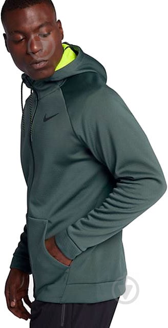 Куртка мужская зимняя Nike M NK THRMA SPHR JKT HD FZ 860511-372 р.M зеленая - фото 2