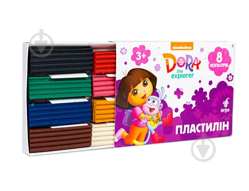 Пластилин Dora the Explorer 8 цветов Перо - фото 2 Пластилин Dora the Explorer 8 цветов Перо - фото 2