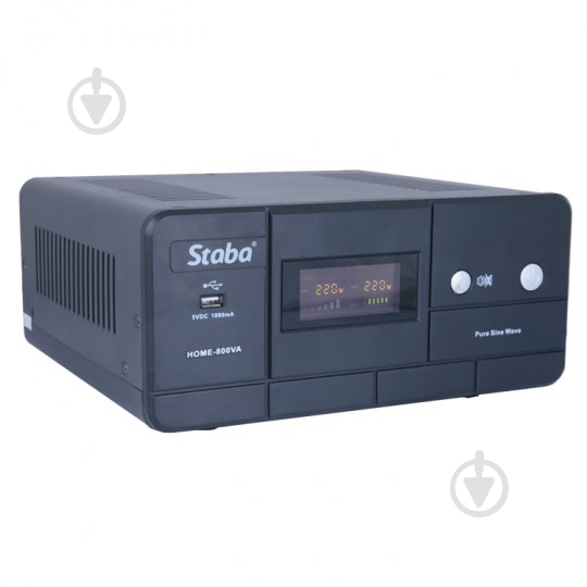 Джерело безперебійного живлення (ДБЖ) Staba Home-800LCD Home-800LCD - фото 1