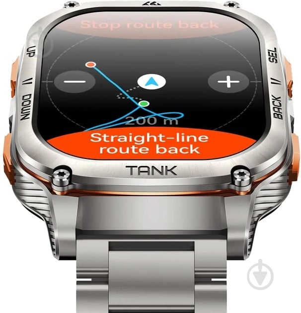 Смарт-часы Kospet Tank M3 Ultra SE Silver (M3 ULTRA SE SILVER) - фото 3 Смарт-часы Kospet Tank M3 Ultra SE Silver (M3 ULTRA SE SILVER) - фото 3