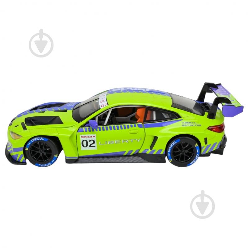 Автомодель Автопром 1:24 BMW M4 GT3 68282A(PG) - фото 2