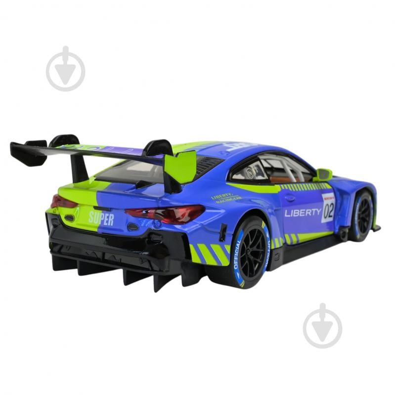 Автомодель Автопром 1:24 BMW M4 GT3 68282A(PG) - фото 6