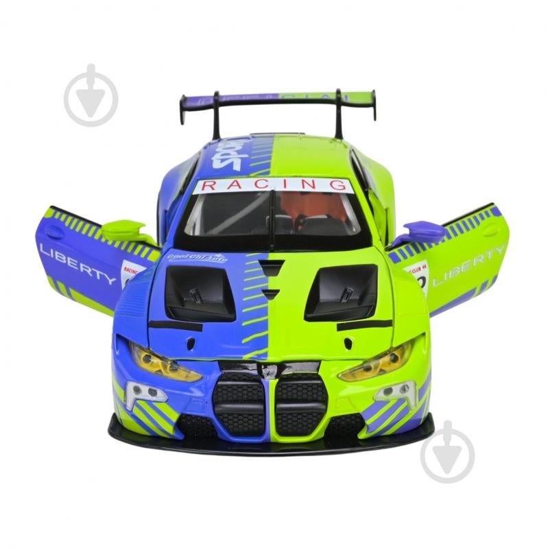 Автомодель Автопром 1:24 BMW M4 GT3 68282A(PG) - фото 5