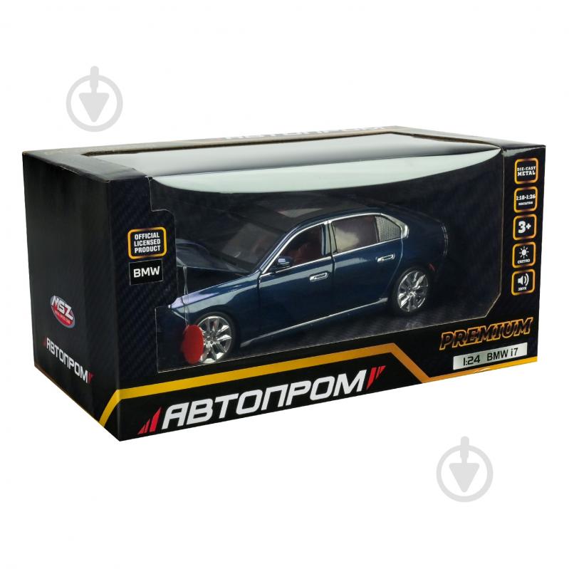 Автомодель Автопром 1:24 BMW I7 68288A(B) - фото 8