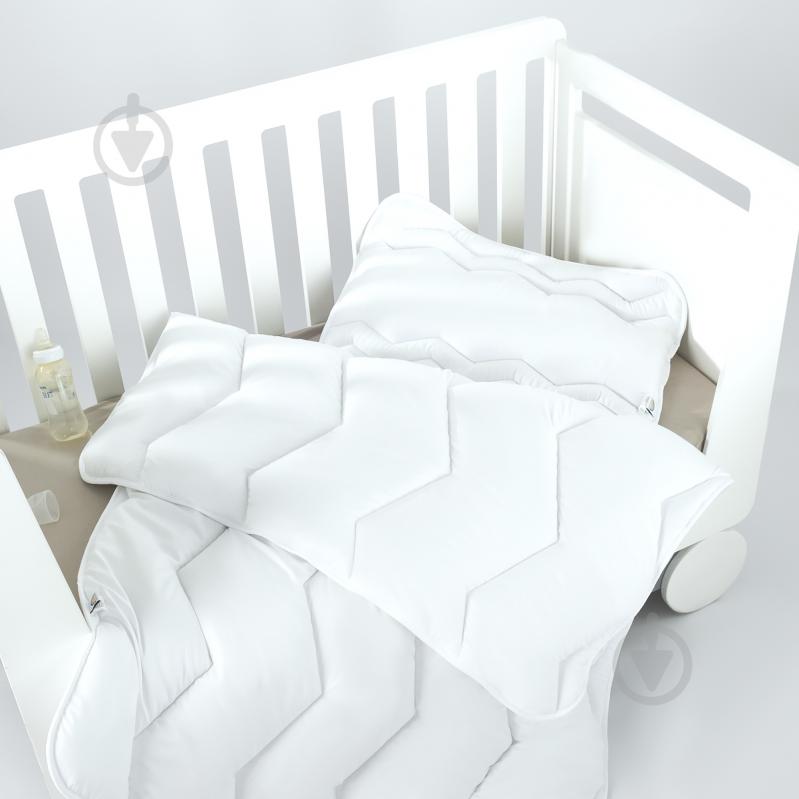 Подушка Papaella Baby Comfort зигзаг белый 40х60 см - фото 10