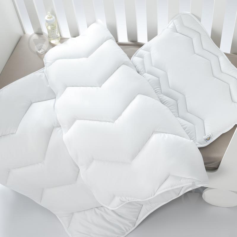 Подушка Papaella Baby Comfort зигзаг белый 40х60 см - фото 11