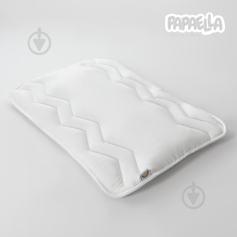 Подушка Papaella Baby Comfort зигзаг белый 40х60 см - фото 7