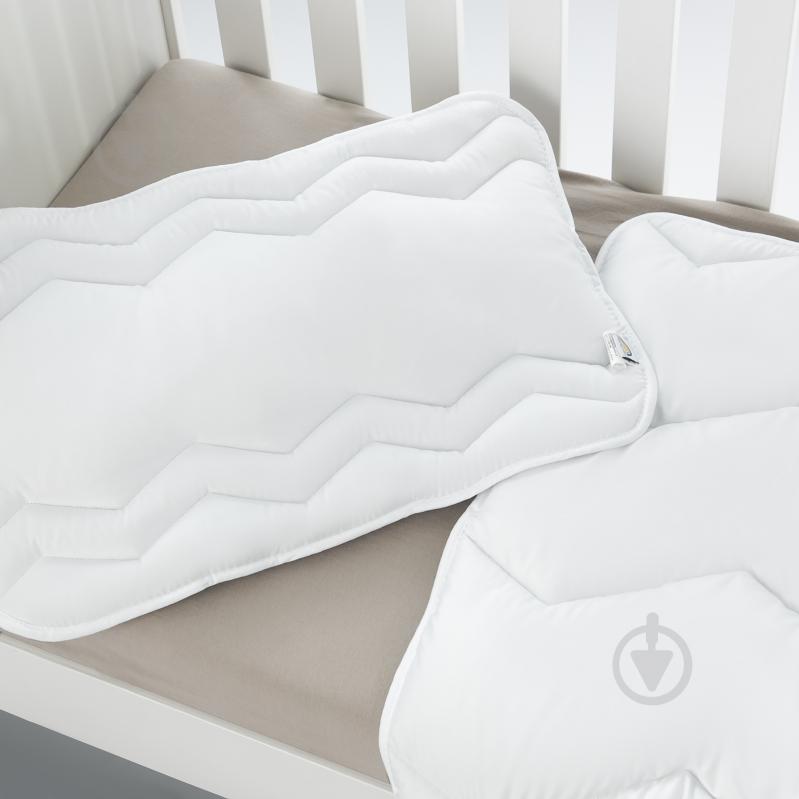 Подушка Papaella Baby Comfort зигзаг белый 40х60 см - фото 9