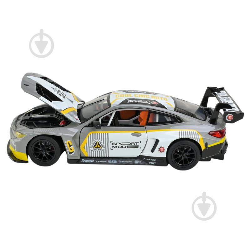 Автомодель Автопром 1:24 BMW M4 GT3 68282A(G) - фото 4