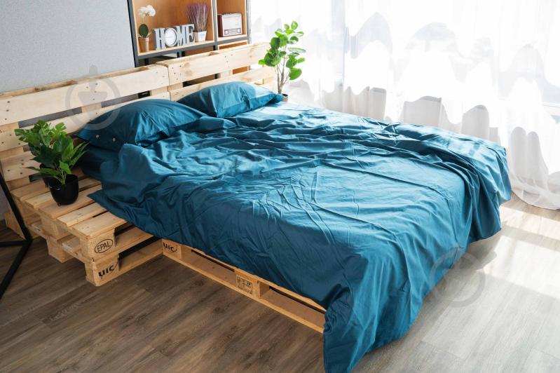 Простирадло на резинці Mix&Match ART1620FSB 160x200 см океан Ardesto - фото 10