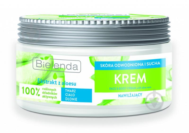 Крем день-ночь Bielenda Universal Creams увлажняющий Аloe 200 мл - фото 1