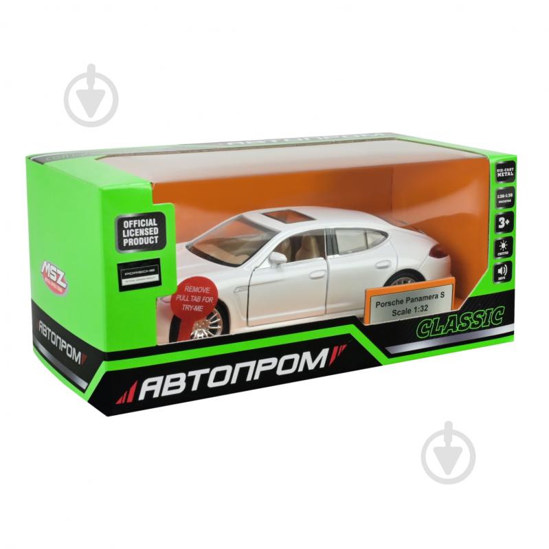 Автомодель Автопром 1:32 Porsche Panamera S 68344 - фото 6